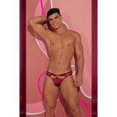 High-quality men's wine-colored Cox Vino masculine panty designed for comfort and style