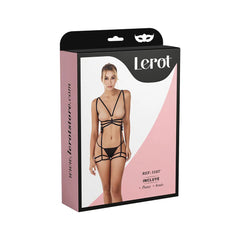 Beautiful and elegant lingerie set called Conjunto Lencería Ilona - Lerot, perfect for a special occasion or everyday wear
