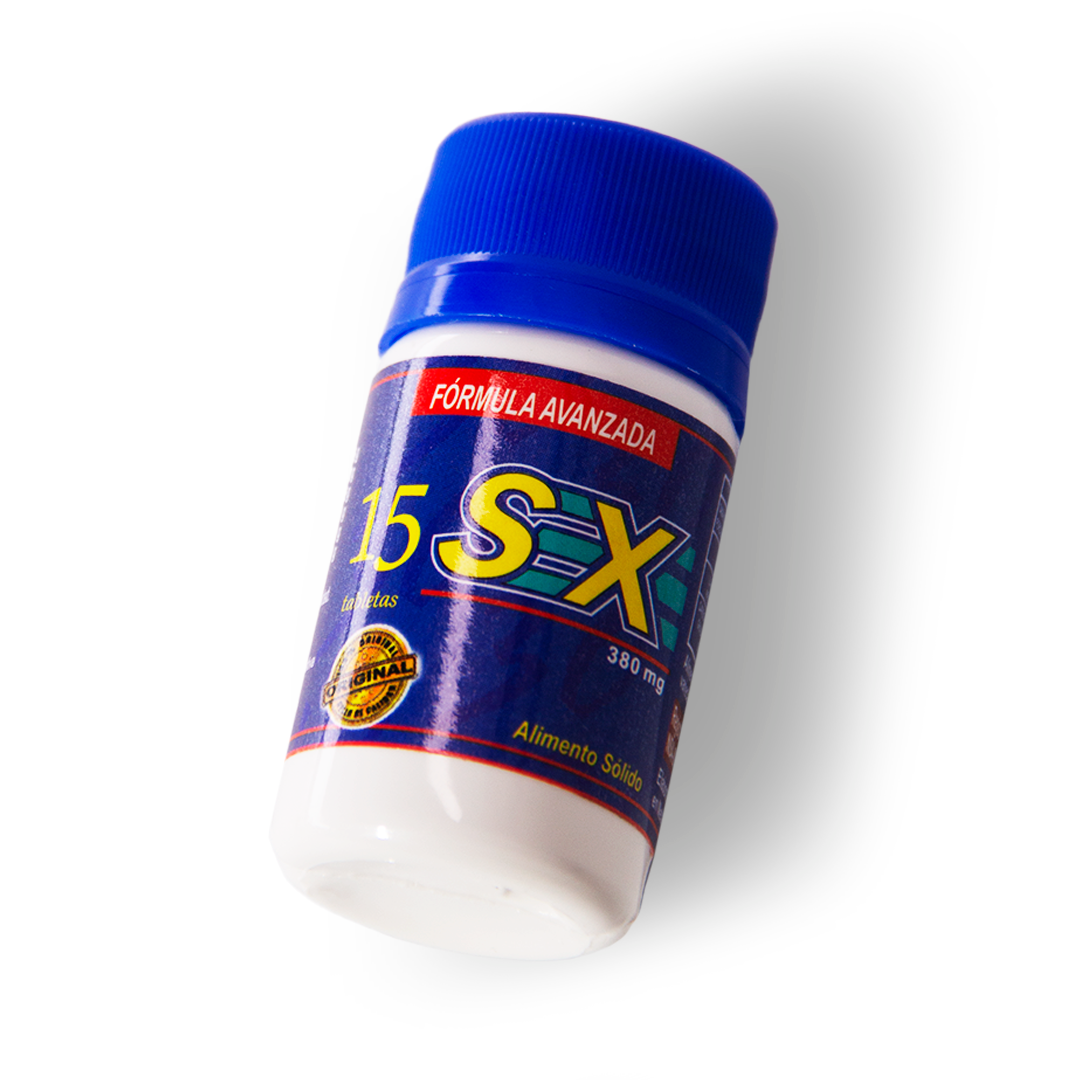 Sex 30 Frasco x 15 Tabletas, a natural supplement for enhanced sexual performance and stamina