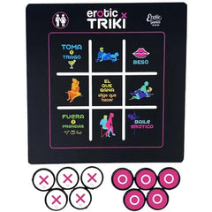 Juego De Mesa Triki Heterosexual, the classic board game for all ages, featuring colorful design and durable construction