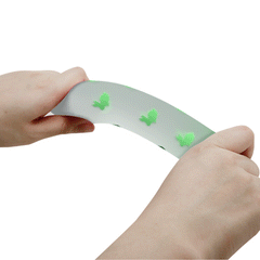 Dildo Rabbit Luminous con funciones de vibración y rotación para máximo placer