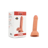 Realistic Corbin dildo with lifelike veins and textured shaft for pleasure