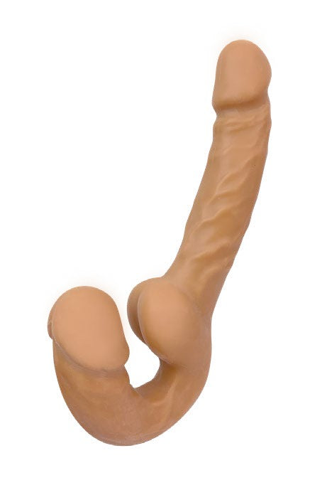 Double Head Manos Libres Dildo, a hands-free product for solo or couple play