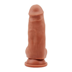 Close-up of flexible and lifelike Dildo Lecher Latin with realistic details