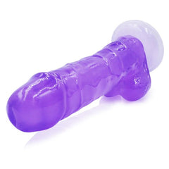 The Dildo Foster features a sturdy suction cup for hands-free play