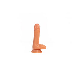 Realistic 8-inch silicone dildo with lifelike texture and veins