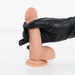 Experience intense pleasure with the Dildo Ultra Realista Logan Raw, featuring a curved design for targeted stimulation and a suction cup base for hands-free play