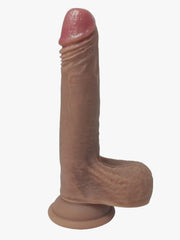 ###
Imagen de un consolador de color dorado con detalles en relieve, inspirado en Aladdin