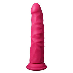 An image of a purple silicone Dildo Tito, a realistic and pleasure-inducing adult toy