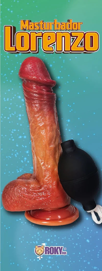 Dildo Eyaculador Lorenzo para una estimulación realista y satisfactoria