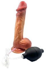 Dildo realista con función eyaculadora para maximizar el placer