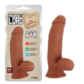 Large realistic silicone dildo in a lordly Latin design for maximum pleasure