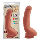 ###
Placer carnal latino con dildo de color piel realista