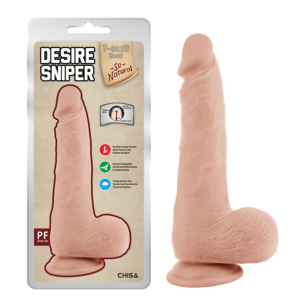 Dildo Desire Snipper Flesh para satisfacer tus deseos íntimos