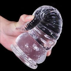 Alt text: Colorful silicone dildo tentacle with textured suction cups for sensual pleasure