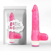 Vibrador Luv Pleaser Pink - Waterproof silicone sex toy with 10 vibration modes