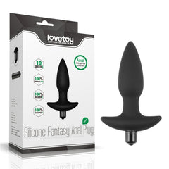 Vibrador anal de silicona Fantasy con diseño ergonómico de fácil inserción