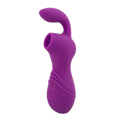 Succionador Clitorial Leo in sleek black design with soft silicone head and ergonomic handle for ultimate comfort and pleasure