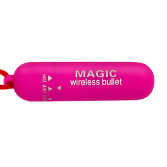 Wireless bullet vibrator with sleek design and powerful vibrations for ultimate pleasure