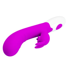 Vibrador Cerberus fabricado con silicona de grado médico y recargable