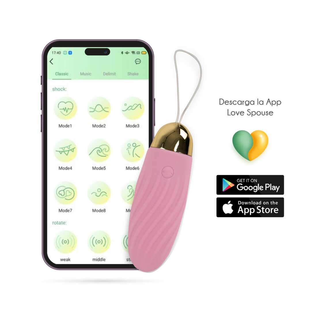 Long-distance control egg vibrator with mobile app Elenor Majestic product