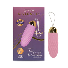 Smart vibrating egg with Elenor Majestic app for remote control