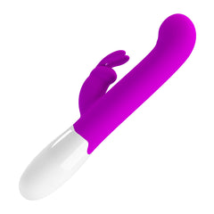 Vibrador Centaur con forma de delfín y punta curva para estimulación