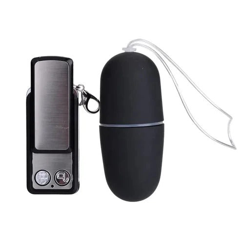 Wireless vibrating egg for hands-free pleasure, perfect for on-the-go use