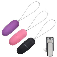 Wireless vibrating egg for discreet pleasure, perfect for on-the-go stimulation