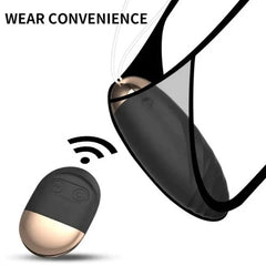 Wireless Rechargeable Vibrating Egg with Remote Control for Solo or Couples Play