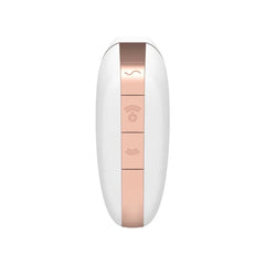 Compact and powerful Satisfyer Love Triangle with soft silicone head