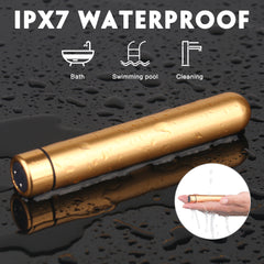 Bala Vibradora Seed 4 con punta redondeada ideal para masajes en todo el cuerpo