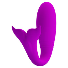 Vibrador interactivo Jayleen con carga USB y resistente al agua