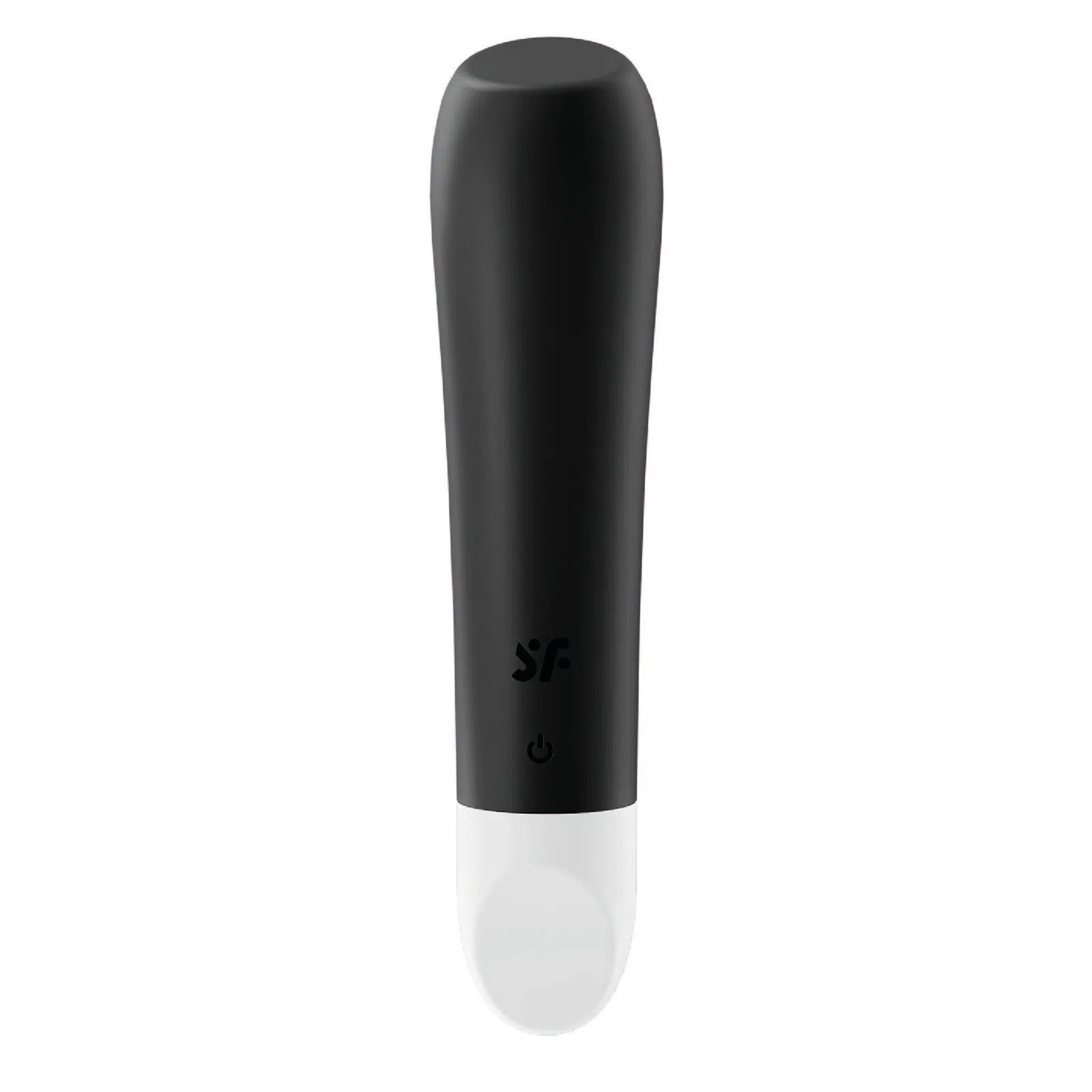 Satisfyer Ultra Power Bullet 2 in sleek black design with ribbed texture