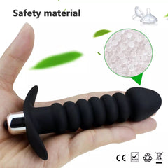 Silicone Anal Vibrator with 10 Vibration Modes for Ultimate Satisfaction