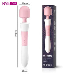 Handheld massager with customizable speed and intensity settings for pain relief