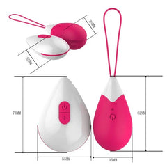 Docoo rechargeable vibrating egg, a versatile and discreet sex toy for intense pleasure and foreplay