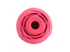 Estimulador Clitorial Rosy Pink in soft silicone material, dual motor