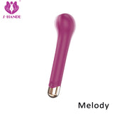 Vibrador Punto G Recargable Melody with 10 different vibration modes and USB charging
