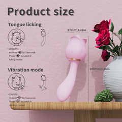 Waterproof Vibrador Rose Pro 2 for versatile use