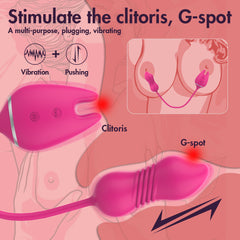 Double-headed Wonder Lady vibrator with powerful dual motors for intense pleasure