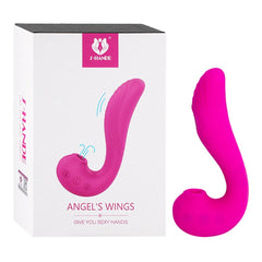 Vibrador Angel Wings Doble Estimulación, a luxurious and powerful dual stimulation vibrator