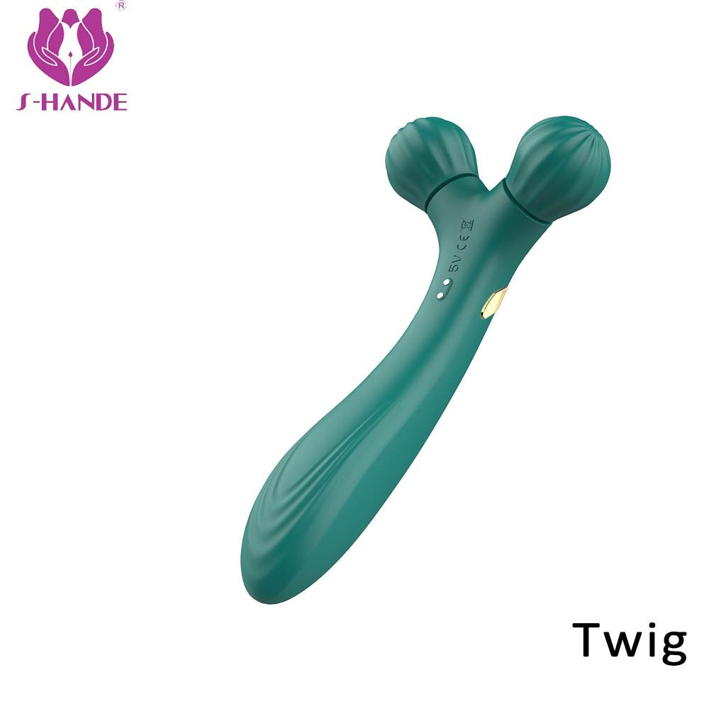Vibrador Double Head TWIG, a flexible and powerful dual-ended vibrator for pleasure and stimulation