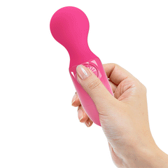 Vibrador Mini Stick Recargable con 10 modos de vibración