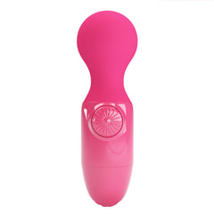 Vibrador Mini Stick Recargable en color rosa con diseño elegante