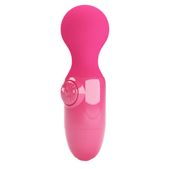 Vibrador Mini Stick Recargable con punta suave y flexible