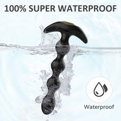 Vibrador Anal Austin Control Remoto con diseño ergonómico para fácil inserción y manejo