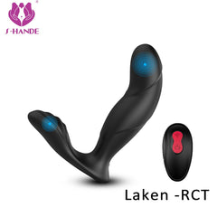 Vibrador Doble Estimulación Laken Control Remoto con diseño ergonómico y textura suave