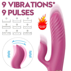 Vibrador Lighter with safety lock and easy push-button ignition
