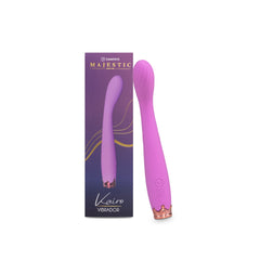 Vibrador Kairo Majestic with 10 vibration modes and ergonomic design for maximum pleasure